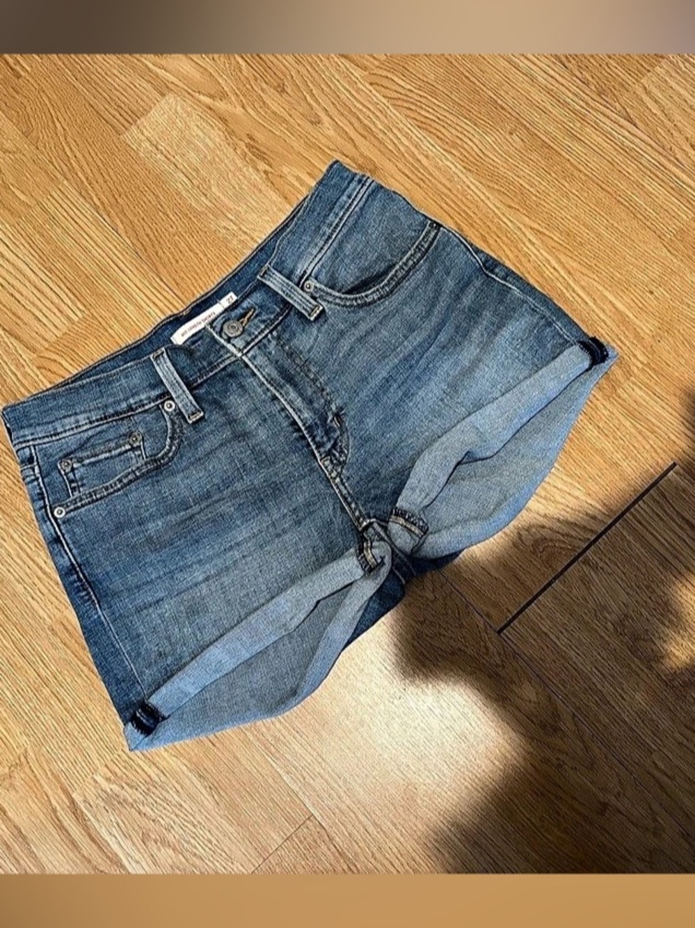 Levi's Mid Length Denim Shorts